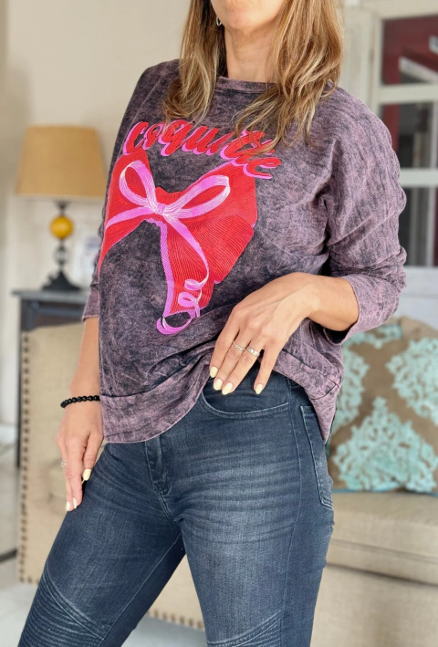 Buzo nevado Coquette rojo - comprar online