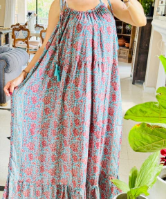 Vestido Delhi Aqua - comprar online