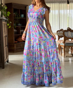 Imagen de VESTIDO HOLLYS CELESTE