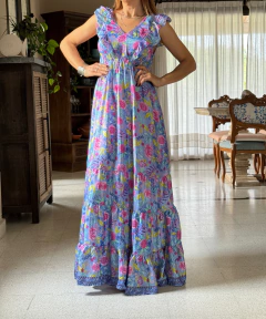 VESTIDO HOLLYS CELESTE