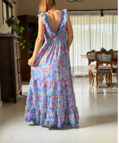 VESTIDO HOLLYS CELESTE en internet