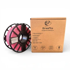 PLA Brasfila 1kg - Rosa Champanhe - 3D Prints | Loja de Impressoras 3D Bambu Lab e Filamentos