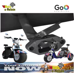 Bateria 60V 12Ah Extra Removivel para Scooter Elétrica citycoco na internet