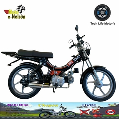 Mobi Bike Preta 50 cc. A Mobilete do Futuro!