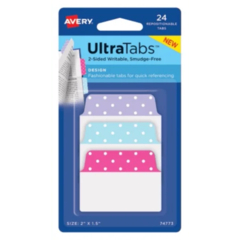 NOTA ADHESIVA AVERY 43 X 40 MM TABS DISEÑO PASTEL X 24