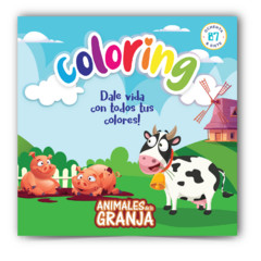 COLORING ANIMALES DE LA GRANJA