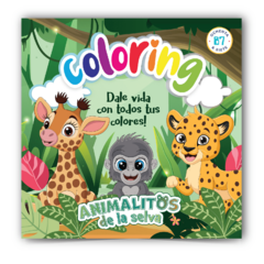 COLORING ANIMALITOS DE LA SELVA