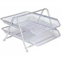 BANDEJA PAPELERA DOBLE PLATA METALMESH