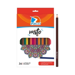 LAPIZ COLOR EZCO MITO X 36