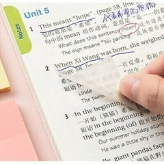 NOTAS ADHESIVAS MEMO FIX TRANSPARENTES 80X90 MM - comprar online