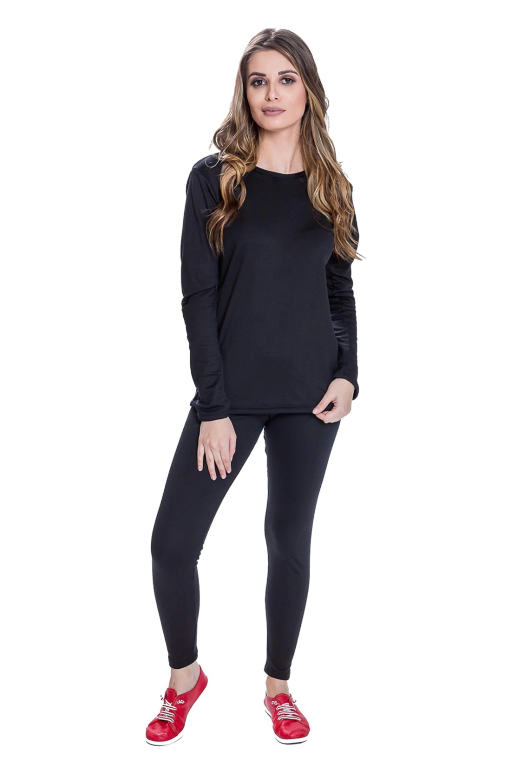 Conjunto Térmico Segunda Pele Frio Extremo Preto