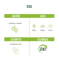 ES3 90 cápsulas | Adaptoheal® - Kyana Shop