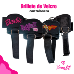 GRILLETES DE VELCRO CON TALONERA
