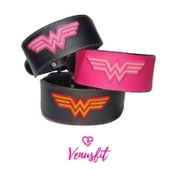 Cinturon de cuero de hebilla WONDER WOMAN