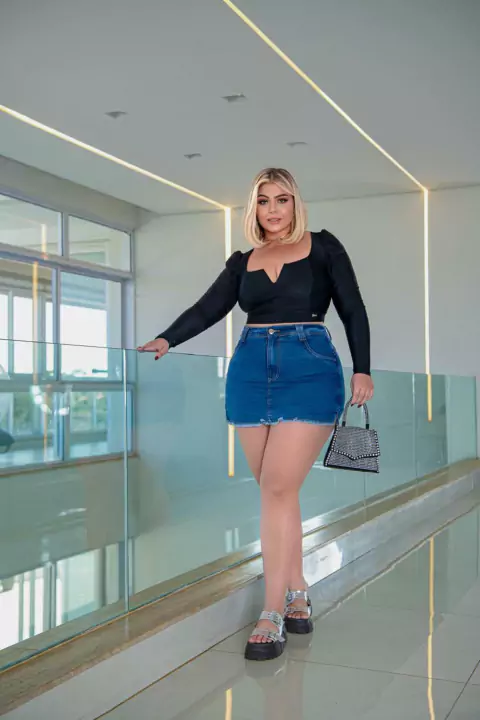 Shorts Saia Jeans 360°