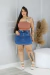 Short Saia Jeans Plus Size - comprar online