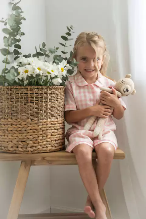 Pijama Arce Vichy Rosa