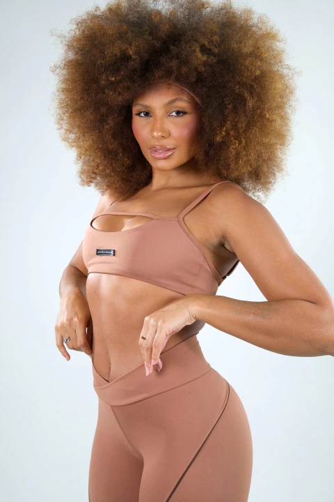 Top Decote Frapuccino