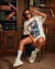 CAMISETA FEMININA OVERSIZED TRAVIS SCOTT OFF WHITE - comprar online