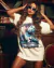 CAMISETA FEMININA OVERSIZED TRAVIS SCOTT OFF WHITE