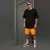 BERMUDA MASCULINA CARGO ESSENTIALS LARANJA - comprar online