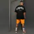 BERMUDA MASCULINA CARGO ESSENTIALS LARANJA na internet