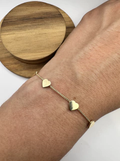 Pulseira Coração 17cm - comprar online