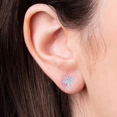 Brinco Arvore da Vida Aço304 Inoxidavel