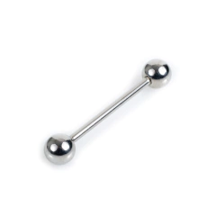 Barbell Aço316l - AUTHENTIC EVOLUTION COMERCIO ATACADISTA E VAREJISTA DE PEDRAS PRECIOSAS LTDA