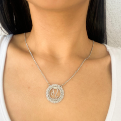 Corrente Aço Inoxidavél Zirconia Signo Leão - comprar online