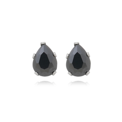 Brinco Gota Aço304 Inoxidável Zirconia 7mm na internet