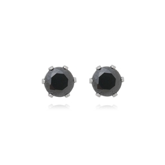Brinco Redondo Aço304 Inoxidável Zirconia 3mm