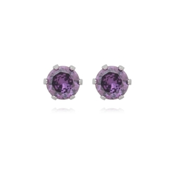 Brinco Redondo Aço304 Inoxidável Zirconia 3mm - loja online