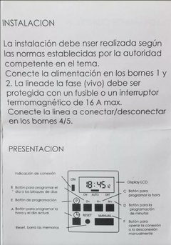 Interruptor Horario Digital Diletta 20970 en internet