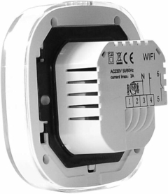 Termostato WIFI programable Asua. App compatible IOS y Android - CLIMAGAS