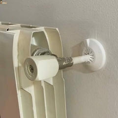 Roseta Plástica Embellecedor 1/2 - Blanca - Radiador - CLIMAGAS