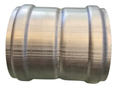 Cupla de aluminio Ø60 - Para unir tubo aluminio de 60mm - comprar online