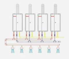 Calefón Rinnai RAR 330 COMERCIAL - INDUSTRIAL, 32,5lts/min - comprar online