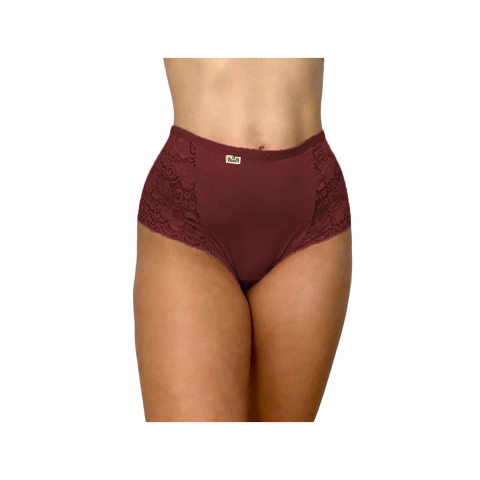 Calcinha Microfibra Com Renda Lateral Elegante Gestante Grávidas Pós Parto Ajuste Perfeito Roupa Íntima - Surreal Lingerie: Roupas para Gestantes, Amamentação e Lingeries