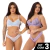 Kit 3 Conjuntos de Sutiã com Aro Sem Bojo e Calcinha Renda Sexy Transparente Lingerie Sensual