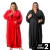 Kit 2 Robes Feminino Longo Plus Size Com Faixa Gestante Maternidade Pós Parto Roupa Dormir e Banho - comprar online