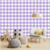 Papel de Parede Xadrez Roxo - comprar online