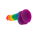 Dildo Realista Arcoiris - comprar online