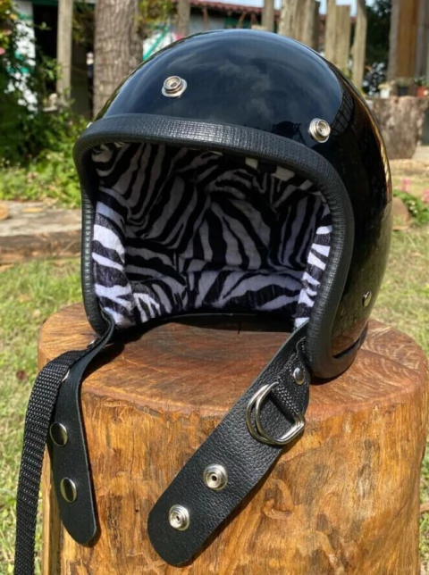HZ preto forro zebra - comprar online