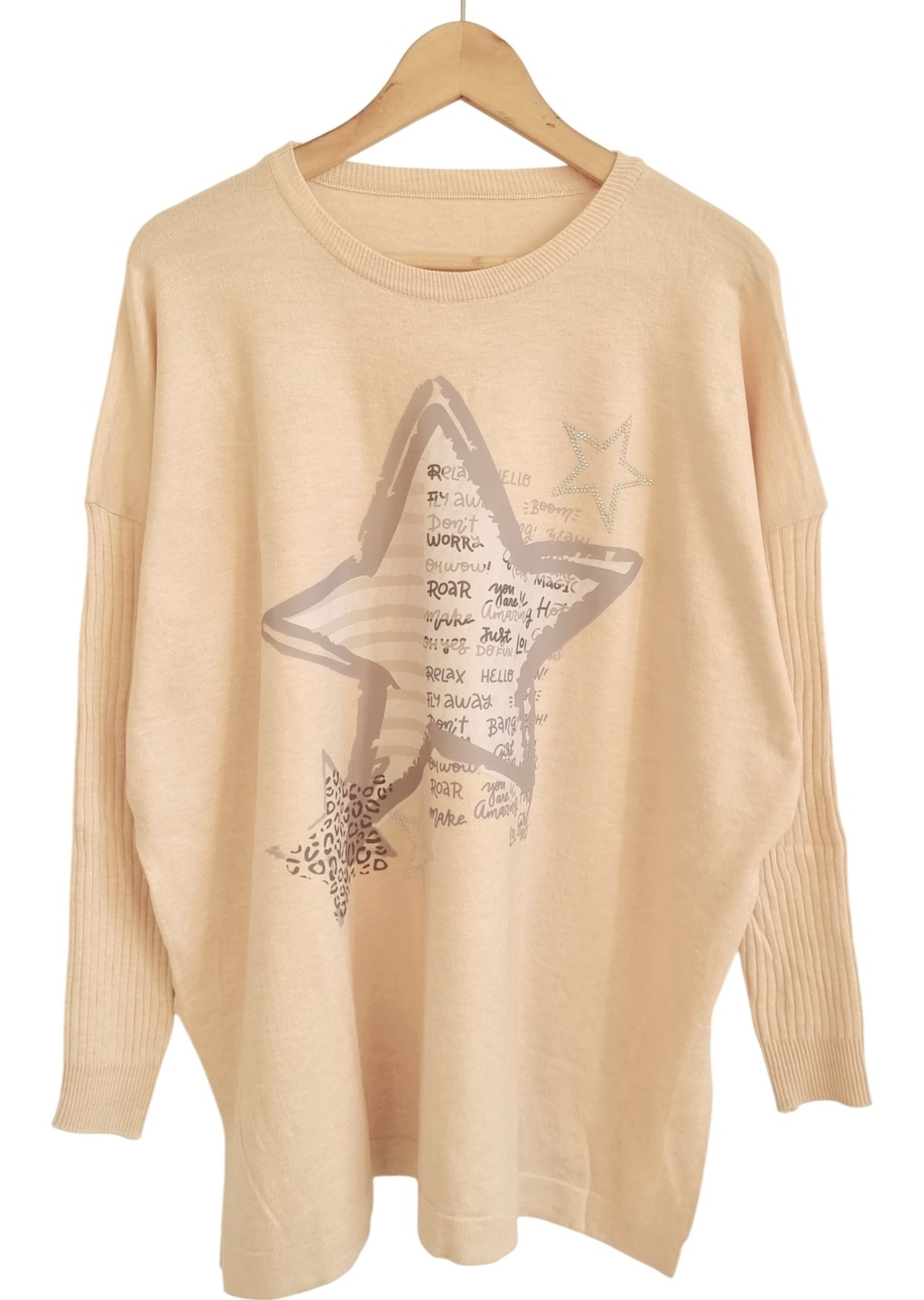 MAXI Sweater BREMER LARGO (XL/XXL) STARS IV