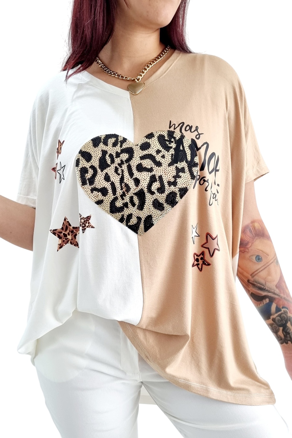 Remerón COMBINADO (XXL) HEARTH PRINT