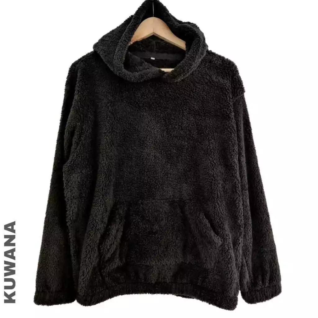 Buzo Teddy Oversize Black