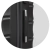 Mala de Viagem para 23kg Yins YS21055 com 4 Rodas Giro 360º em ABS - Cinza - loja online