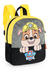 Mochila de Costas Creche Patrulha Canina Aveludada – Amarelo
