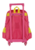 Mochila de Rodinhas Luxcel Turma da Monica - Magali – Rosa